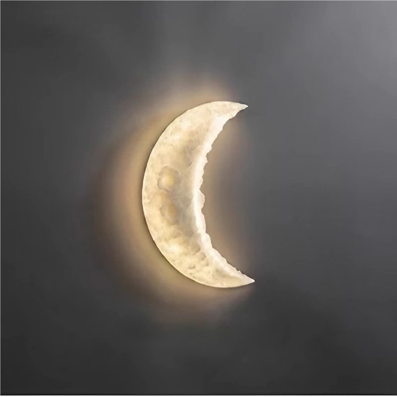 Moon Night Light Modern Decorative Wall Light