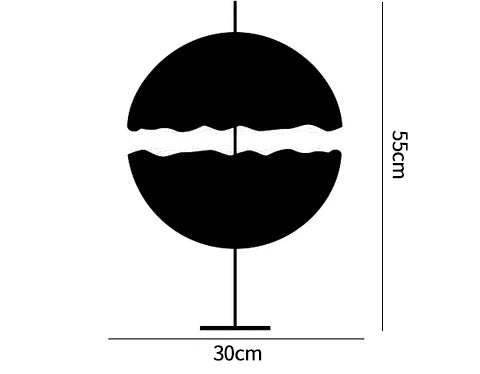 ></p><ul><li>サイズ: 直径40cm x 高さ65cm / ∅ 15.7″ x 高さ25.6″</li></ul><p><img src=