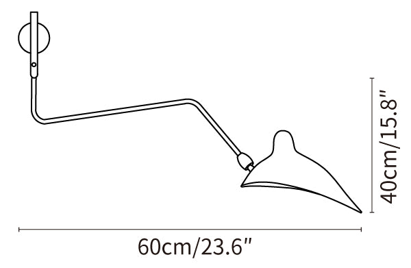 ></div><ul><li>サイズ: 長さ80cm x 高さ40cm / 長さ31.5インチ x 高さ15.8インチ</li></ul><div style=