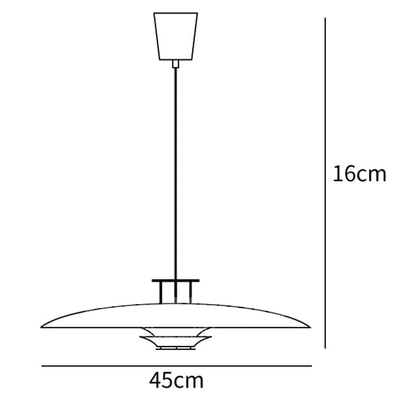 ></p><p><strong>FEATURES</strong></p><ul><li>Material: Metal, PVC, Plastic.</li><li>Finishes: White, White+Rose gold, Blue.</li><li>Lampshade: White, White+Rose gold, Blue.</li><li>Is Bulbs Included: No.</li><li>Takes E26 or E27 base bulb.</li><li>AC 110-240V Voltage.</li><li>Environment: Indoor.</li><li>Hardwired.</li><li>Switch: Compatible with ordinary household switches, Compatible with dimmers,</li><li>Suspension: Provide 150cm(59″) cables, Specified lengths can also be provided upon request.</li><li>IP rating 20 - not waterproof.</li><li>Certification: Compliant with North America, Australia, Europe, and Middle East Certification.</li><li>Install: Flat roof installation is not compatible with sloped ceilings.<br></li></ul><p><strong>Packing size</strong><br></p><p>45cm x H 16cm<span> </span>packing size: L<span> </span>51cm x W<span> </span>51cm x H<span> </span>23cm</p><p><strong>
  </div>
  <button
    class=