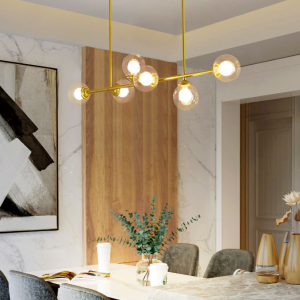 DOUBLE Ball Chandelier
