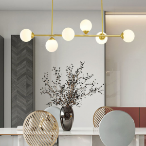 DOUBLE Ball Chandelier