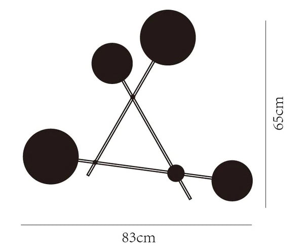 ></p><ul><li>サイズ: 直径107cm x 高さ85cm / ∅42.1インチ x 高さ33.5インチ</li></ul><p><img src=