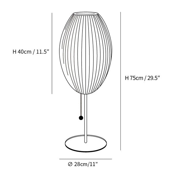 ></p><ul><li><span>Dia 30cm x H 63cm / ∅ 11.8″ x H 24.8″</span></li></ul><p><img data-pin-me-only=
