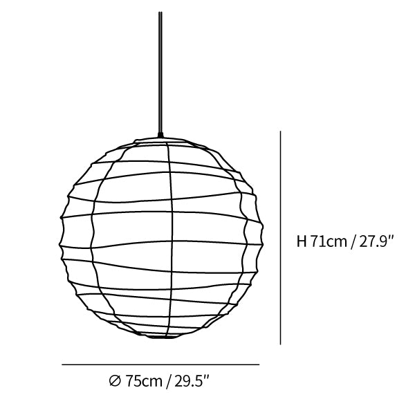 ></span></p><p><span>サイズ: 直径30cm + 45cm / ∅ 11.8インチ x ∅ 17.7インチ</span></p><p><span>サイズ: 直径 45cm + 55cm / ∅ 17.7 インチ x ∅ 21.7 インチ</span></p><p><span>サイズ: 直径 55cm + 75cm / ∅ 21.7 インチ x ∅ 29.5 インチ</span></p><div class=
