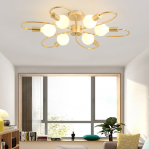 Flower Pattern Ceiling Light