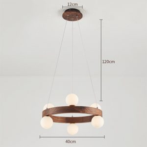 GRAND Wooden Chanelier