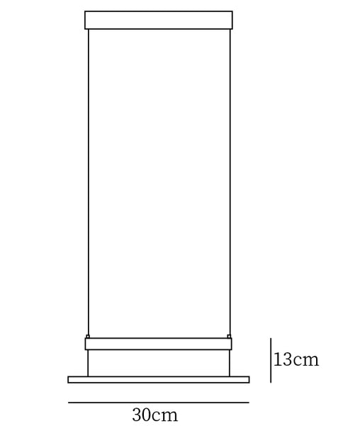 ></p><ul><li><span>長さ60cm x 幅19cm x 高さ13cm / 長さ23.6インチ x 幅7.5インチ x 高さ5.2インチ</span></li></ul><p><span><img src=