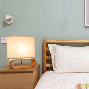 Minimalist Wooden Table Light