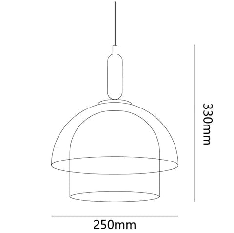 ></p><ul><li>Treble: Dia 25cm x H 43cm / ∅ 9.8″ x H 17″</li></ul><p><img src=