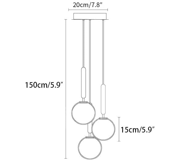 ></p><ul><li>4heads size: Dia 35cm x H 43cm / ∅ 13.8″ x H 17″</li></ul><p><img alt=