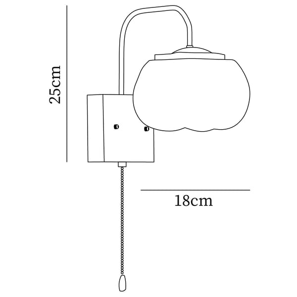 ><br></p><ul></ul><p><strong>FEATURES</strong></p><ul><li>Material: Metal, PE.</li><li>Finishes: Wood Color</li><li>Lampshade: White</li><li>Is Bulbs Included: No.</li><li>Takes G9 base bulb, MAX 5W Light bulb.</li><li>Switch: Compatible with ordinary household switches, not compatible with dimmers,</li><li>Hardwired.</li><li>Voltage: AC 110-240V</li><li>Environment: Indoor</li><li>IP rating 20 - not waterproof.</li><li>Certification: Compliant with North America, Australia, Europe, and Middle East Certification.</li></ul><p><strong>
  </div>
  <button
    class=