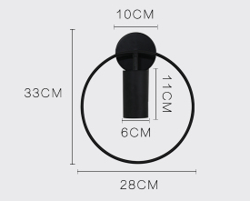 Minimalist Line Wall Lamp - Small