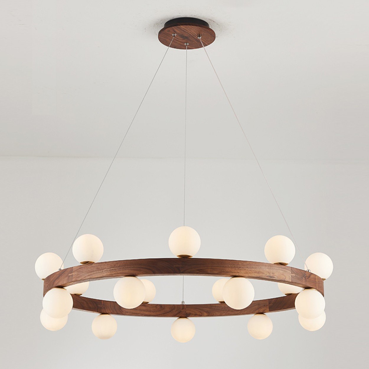 GRAND Wooden Chandelier