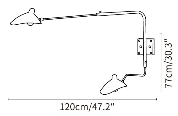 ></p></div><ul><li><span>2heads Size: Dia 140cm x H 77cm / ∅ 55″ x H 30.3″</span></li></ul><p><span><img src=