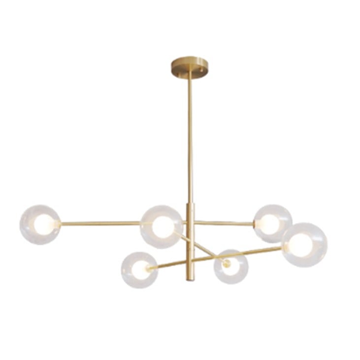 Glass Ball Molecular Pendant Lamp
