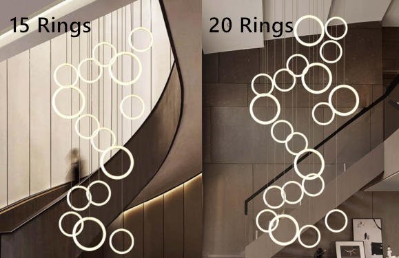 Ring LED Chandelier