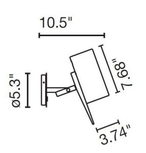 Scantling Wall Light