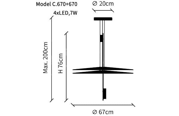 ></p><ul><li><span>Model D size: Dia 50cm x H 76cm / ∅ 19.7″ x H 29.9″</span></li></ul><p><img src=