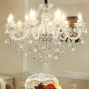 Candlestick Crystal Chandelier