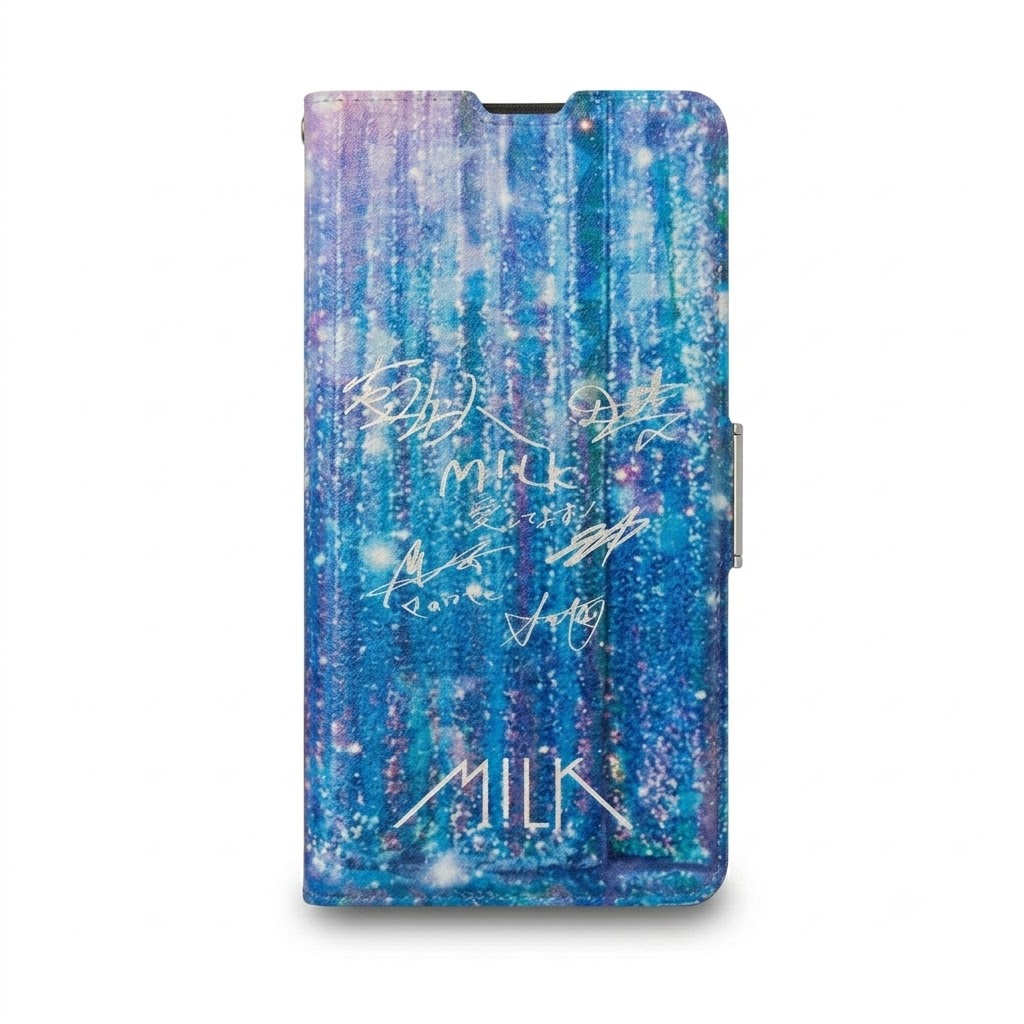 フラップ型レザーケース【M!LK】