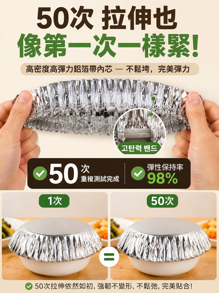 抽取式鎖溫鋁製食品用錫紙蓋🔥告別冷飯