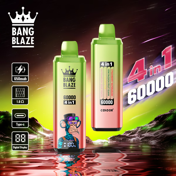 Bang Blaze 60000 Puffs 使い捨てVape：究極のベイピング体験