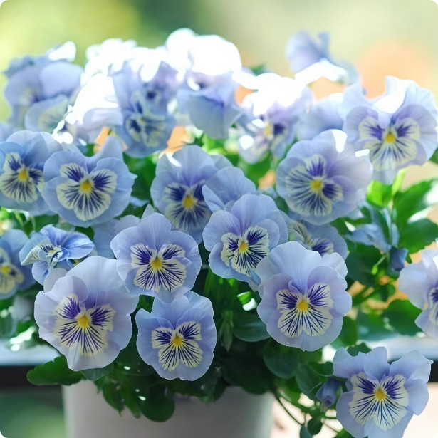 花の種 パンジー種子 218粒入り 全16色展開 発芽率が高く 生存率に優れ 四季を通じて播種可能 環境を選ばず 初心者向け 栽培簡単 屋外・ベランダ・庭に適用 