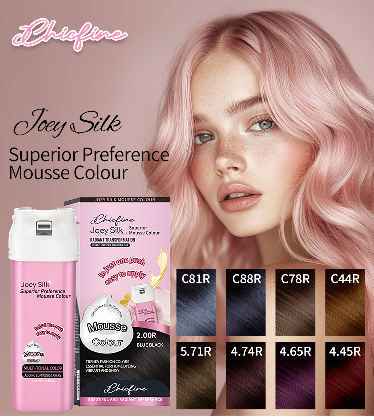 Koloryst Joey Silk Superior Hair Color Mousse (One Press) - 6 Colors