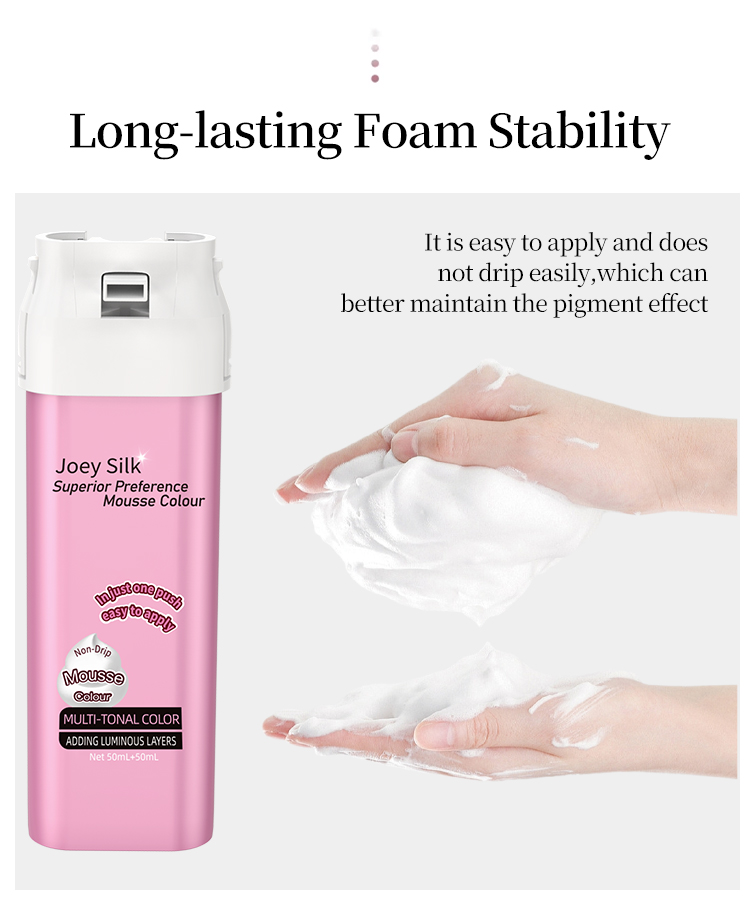 Koloryst Joey Silk Superior Hair Color Mousse (One Press) - 6 Colors