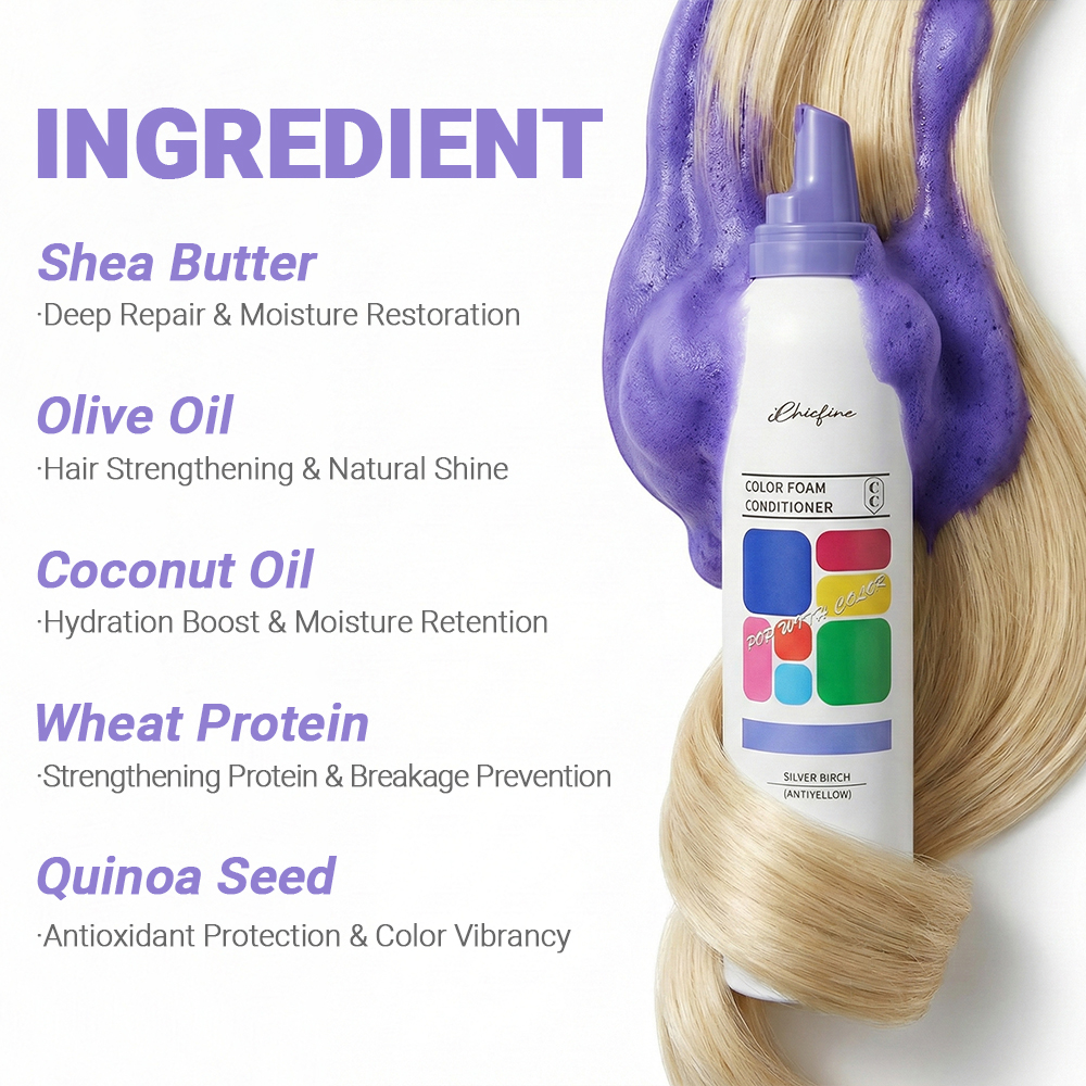 Instant Color Foam Conditioner – Vibrant, Long-Lasting Hair Color & Conditioning | 230 mL