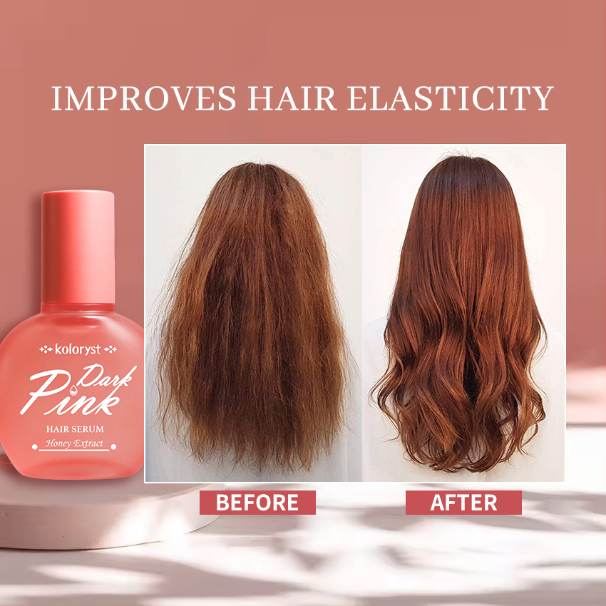 (Halal)Koloryst Honey Infused Dark Pink Hair Serum (70ml)Vitamin D & E hair oil