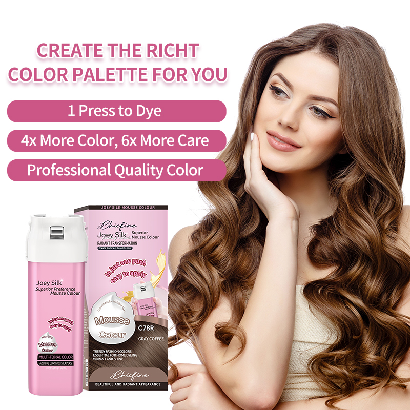 Pewarna Rambut Mousse Koloryst Joey Silk Superior (Tekan Sekali) - 6 Warna