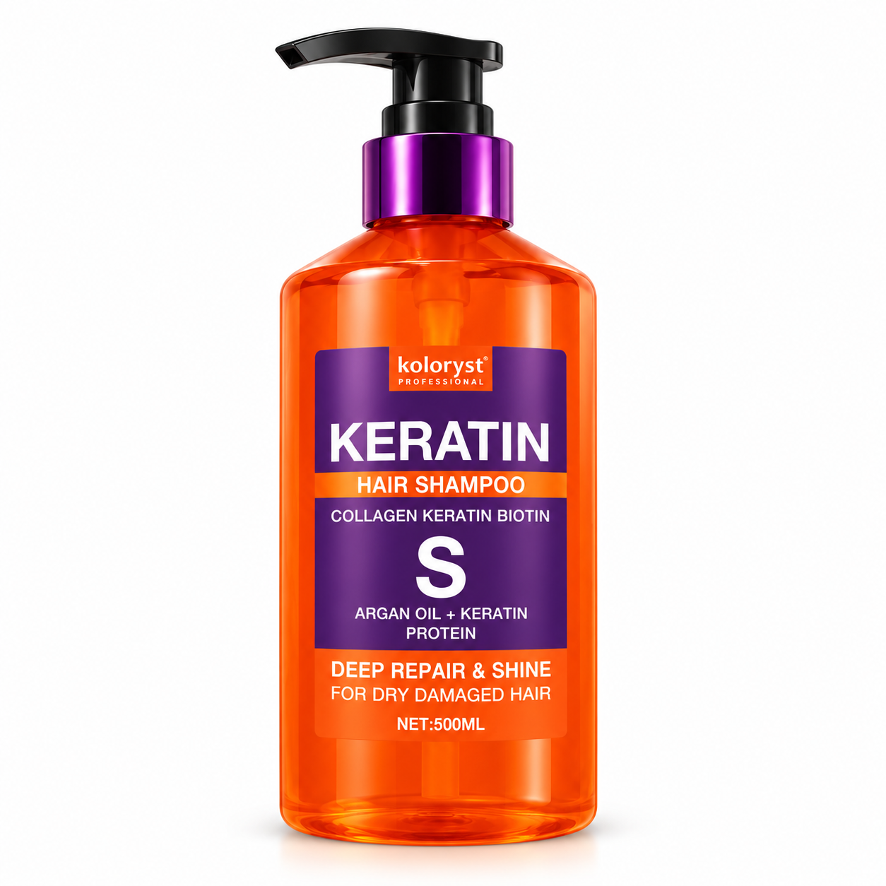 Koloryst Keratin Hair Shampoo 500ml