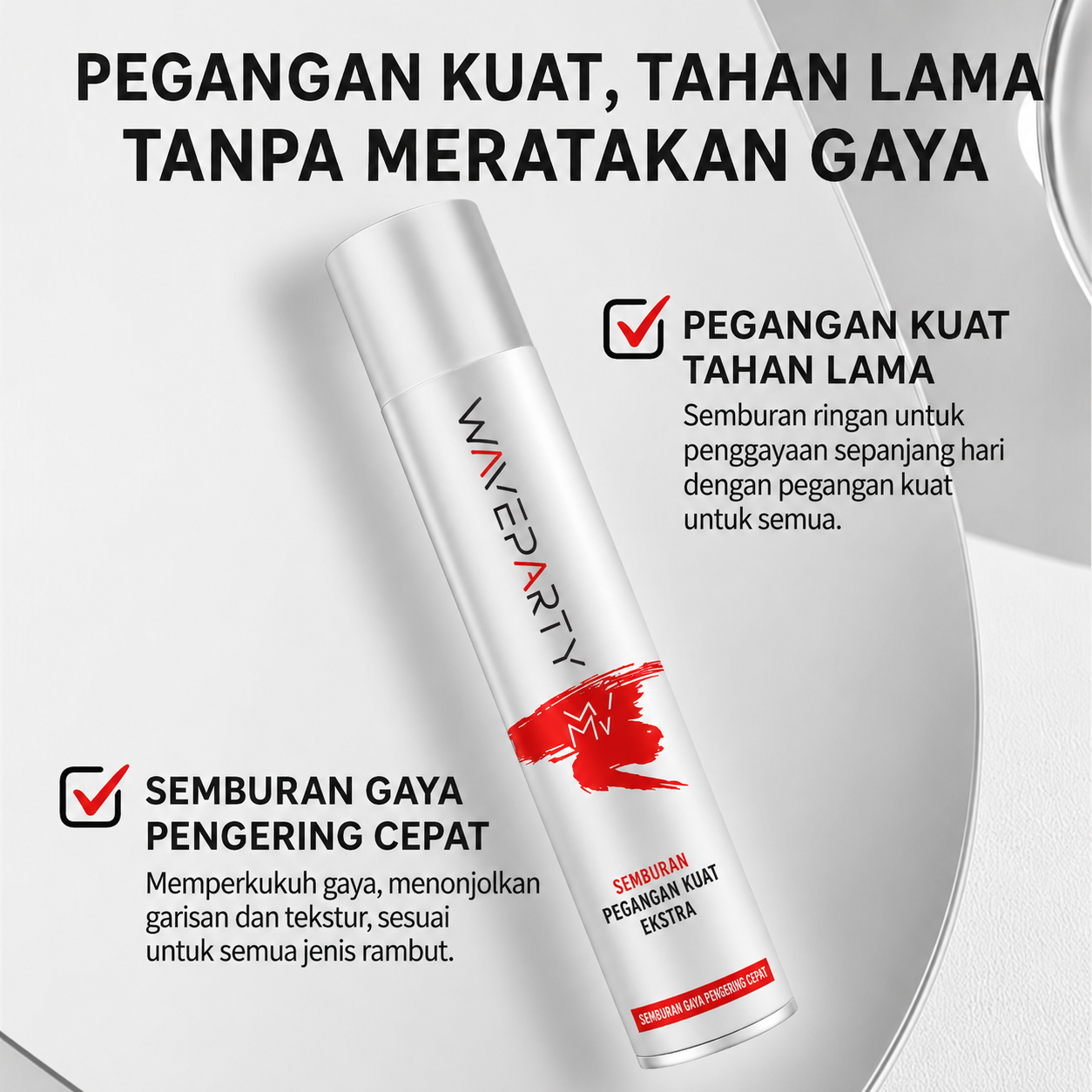 Semburan Rambut Super Power Koloryst 215g