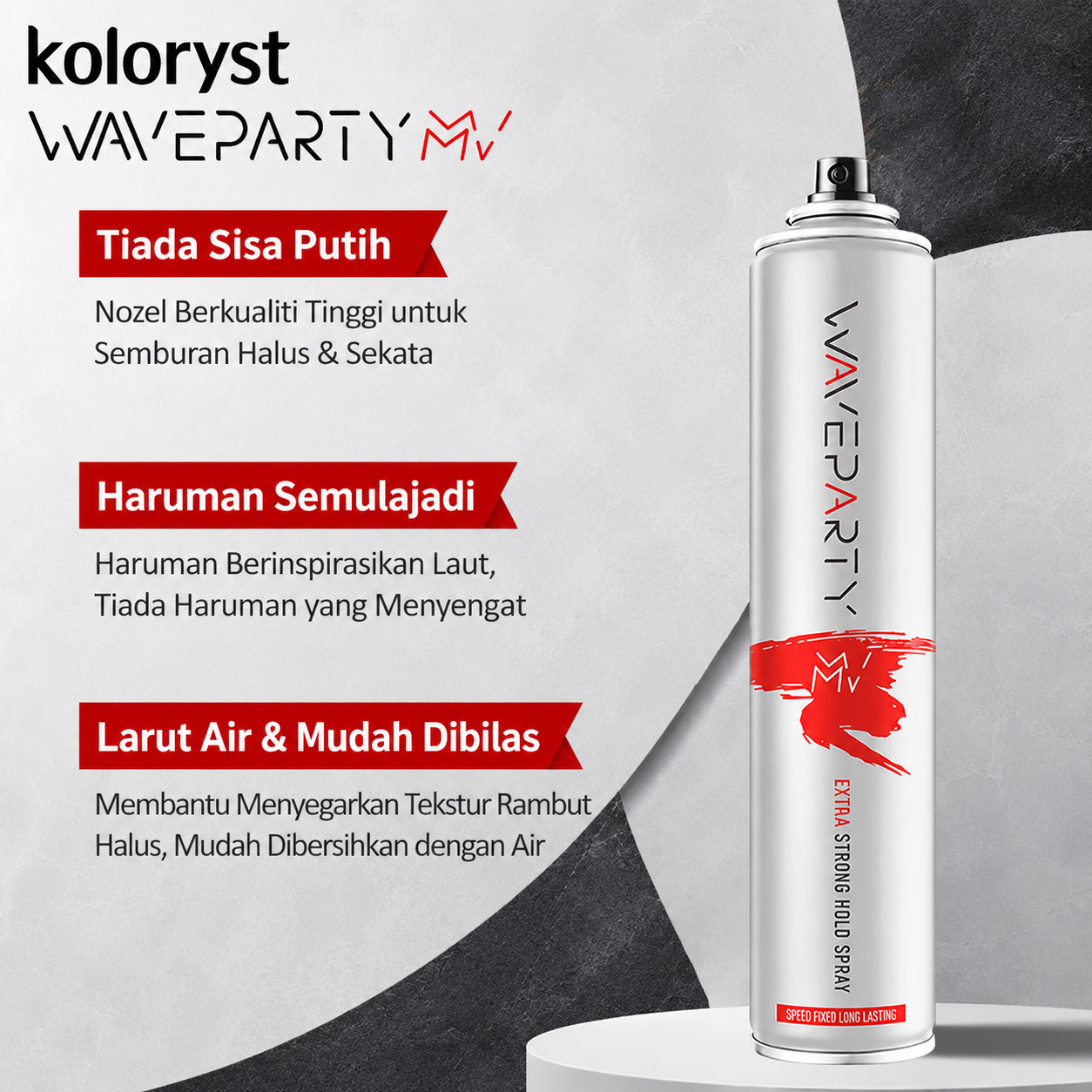 Semburan Rambut Super Power Koloryst 215g