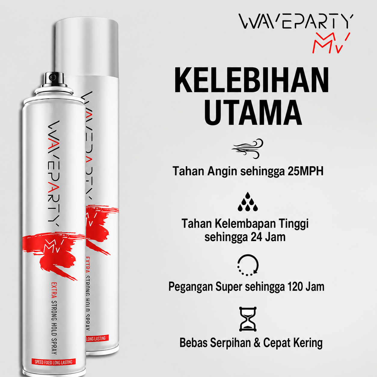 Semburan Rambut Super Power Koloryst 215g