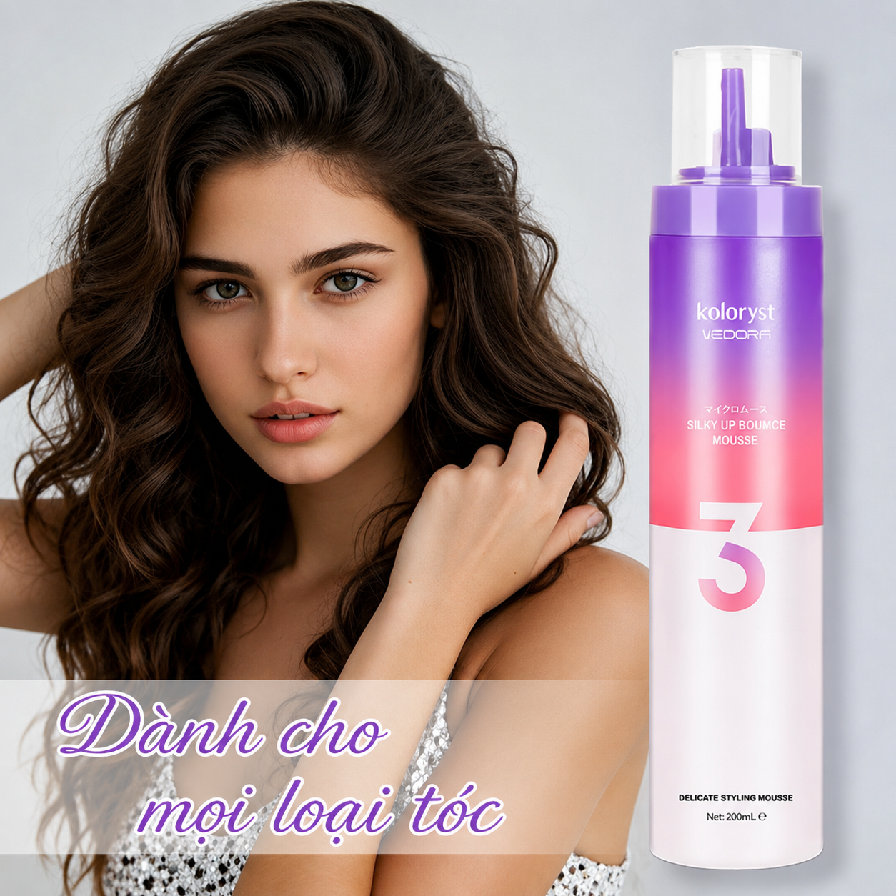 Mousses Styling Mikro Koloryst 96ml/200ml