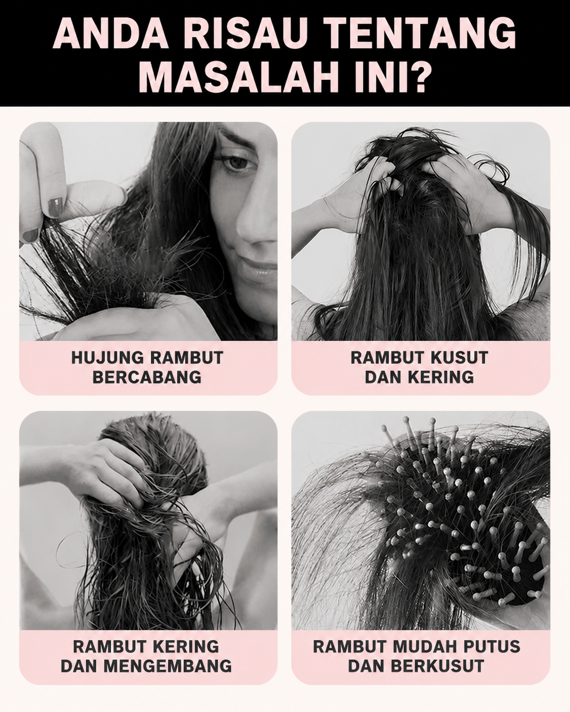 Serum Rambut Koloryst Madu Merah Jambu Gelap (70ml) – (Halal)