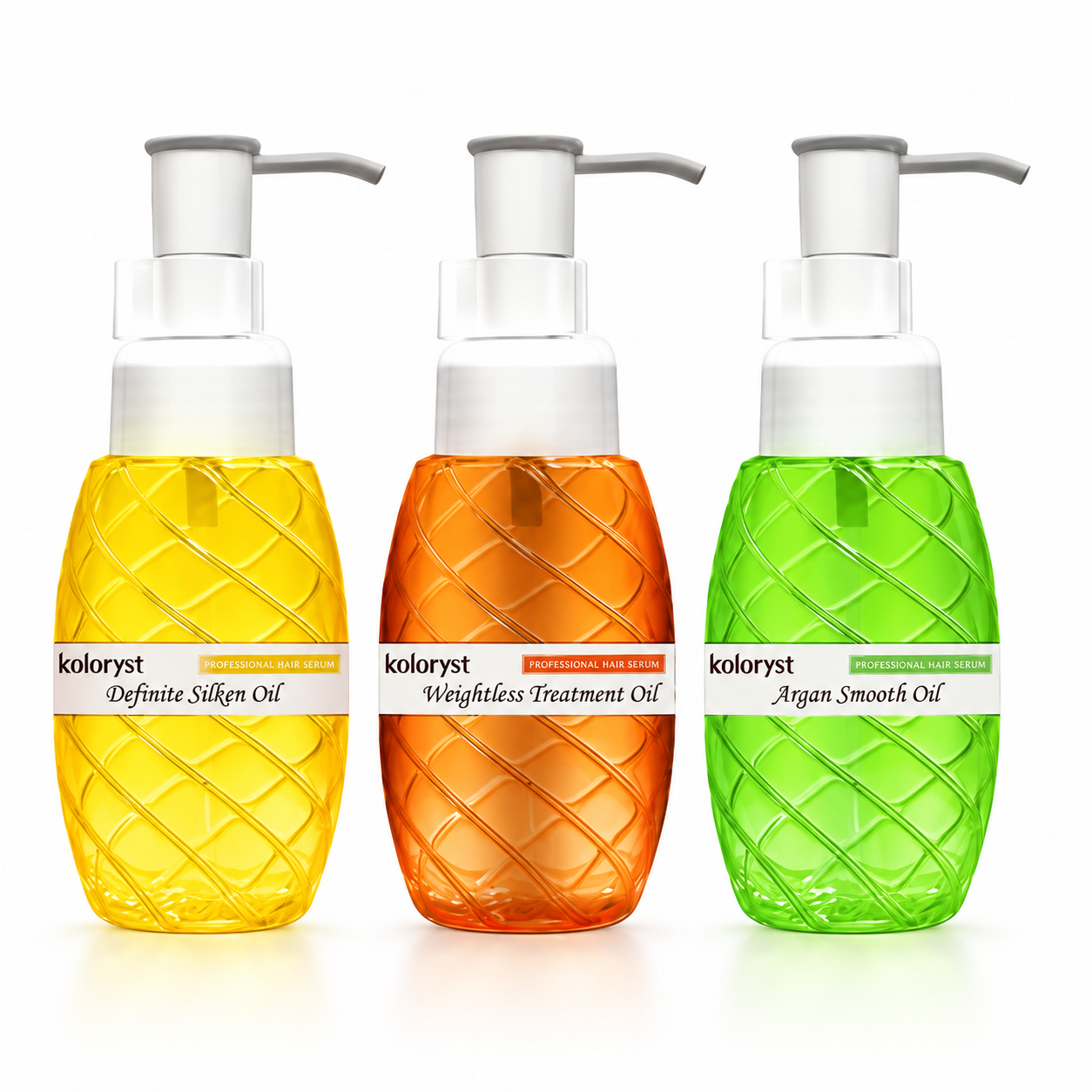 Koloryst HAIR SERUM 100ml Definite Silken Oil Weightless Treatment Oil Argan Smooth Oil  (100ml)
