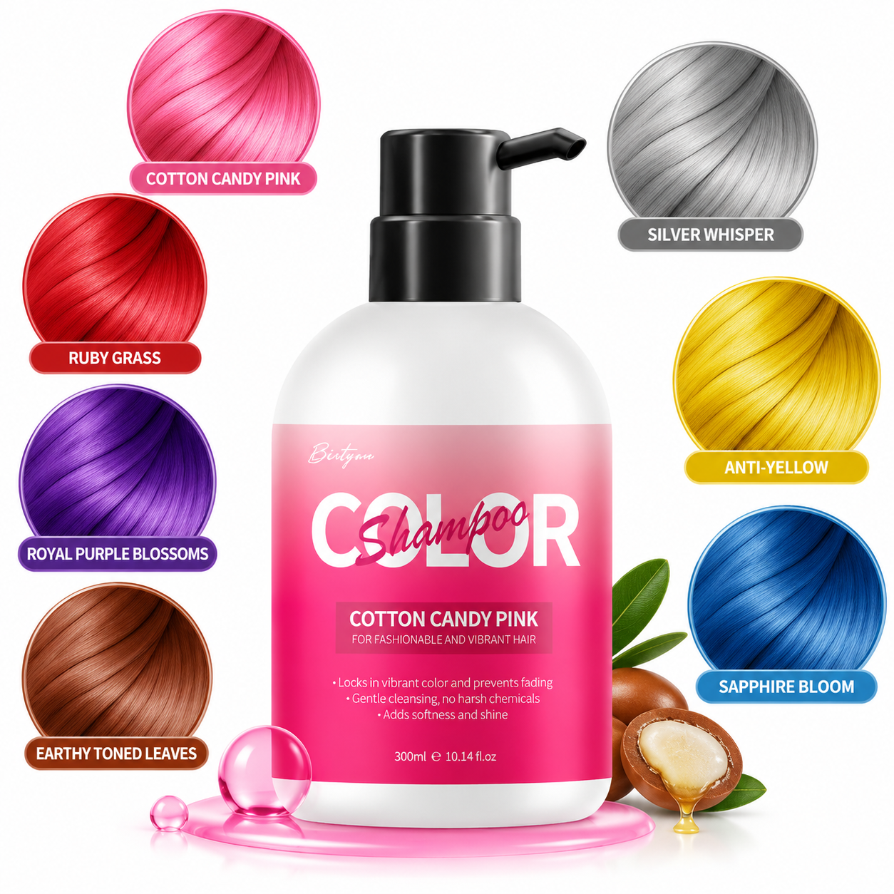 Koloryst Natural Extracts Color Depositing Shampoo 300ml