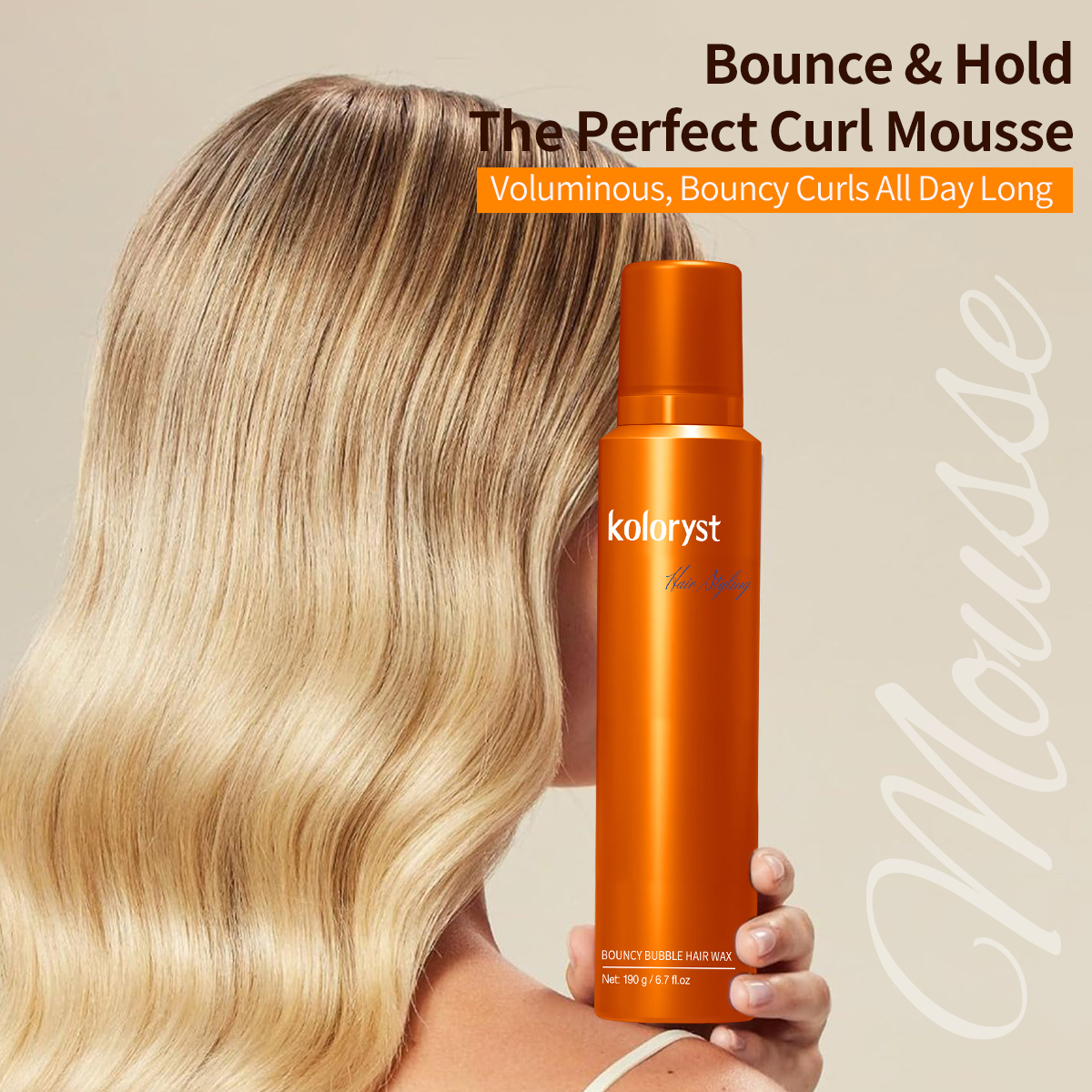 Mousses Styling Bounce & Shape Koloryst (190g)