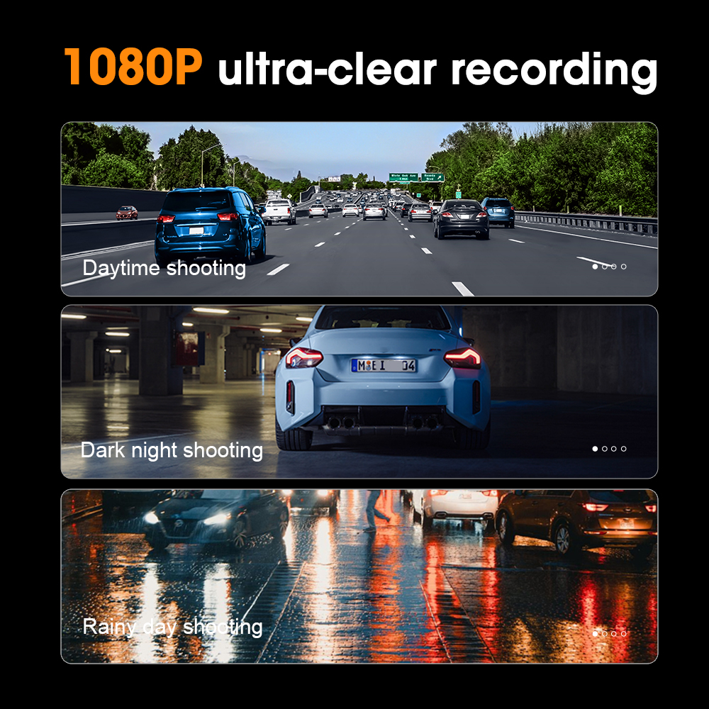 適用豐田卡羅拉 Yaris Cross Altis Camry C-HR RAV4專用行車紀錄器 4K索尼鏡頭 10吋觸控全螢幕 專用替換原車後視鏡 前後後視鏡 電子後視鏡-xuanming
