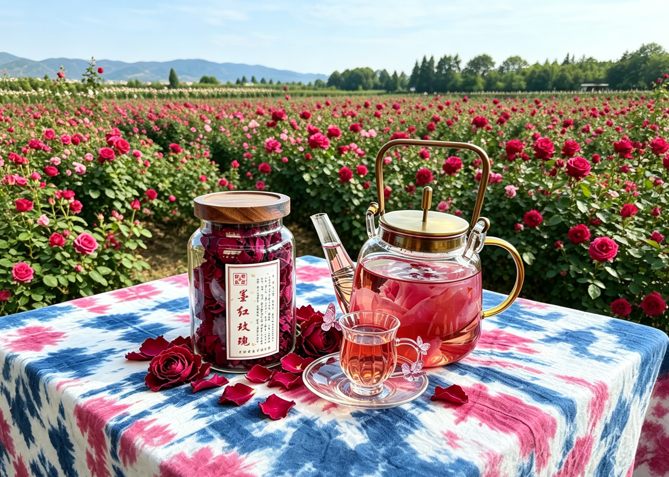 凍乾墨红玫瑰/食用/2026 头水