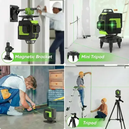 SEEKTOOL LX360 Pro 4D 16-Lines Laser Level