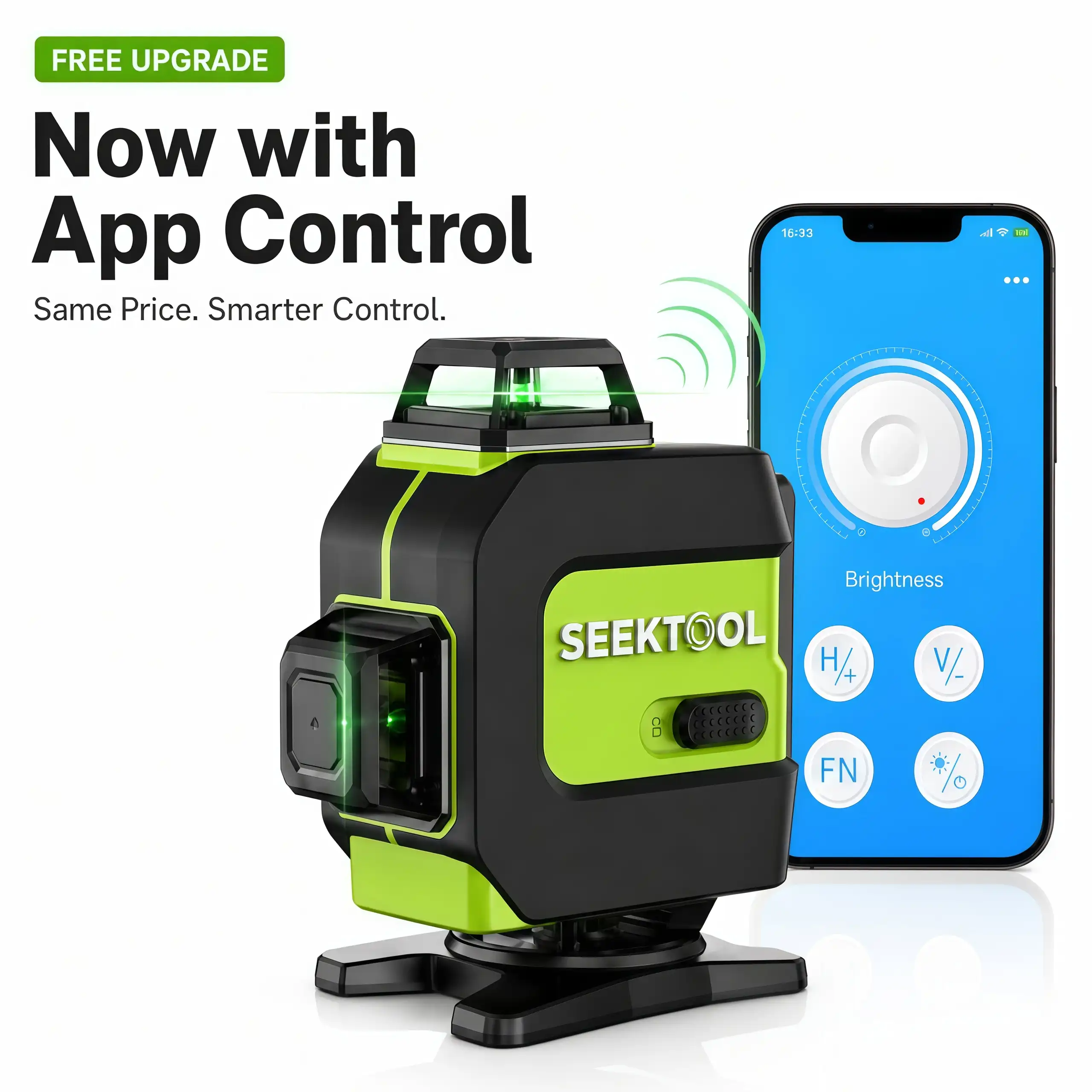 SEEKTOOL LX360 Pro 4D 16-Lines Laser Level