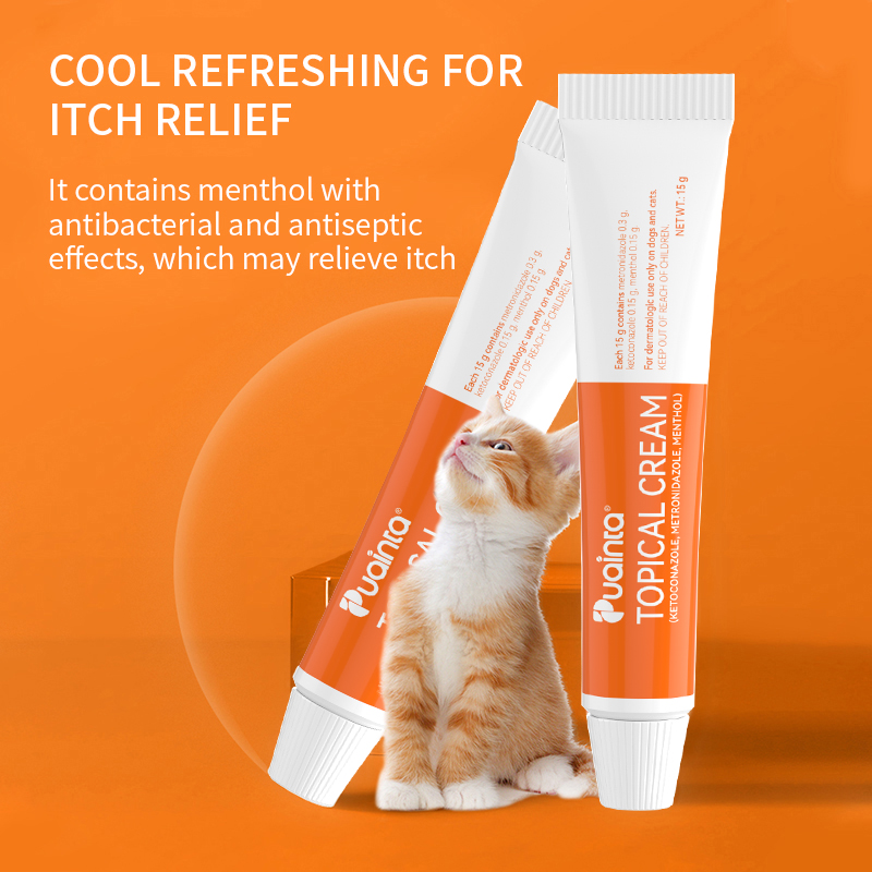 Antibacterial Skin Cream For Dogs/Cats Ringworm 
