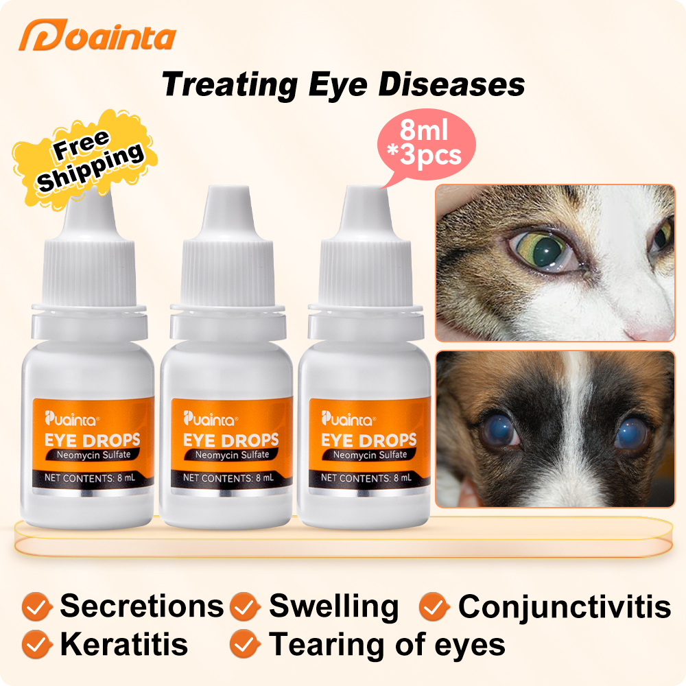Eye Infection & Inflammation Treatment Liquid for Pets