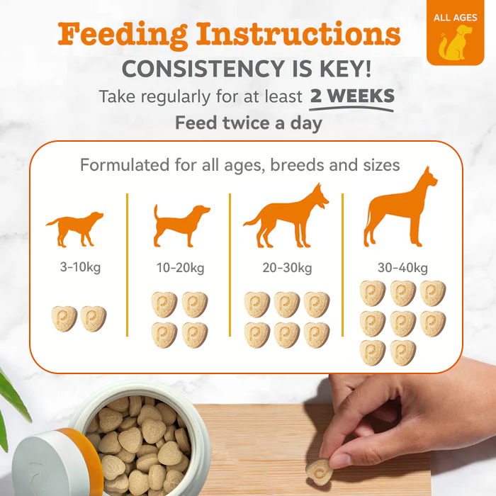 Dog Itch/Redness/Immune Support Chewable Tablets