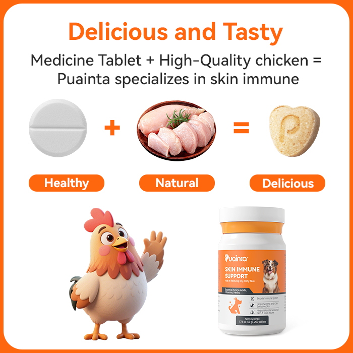 Dog Itch/Redness/Immune Support Chewable Tablets